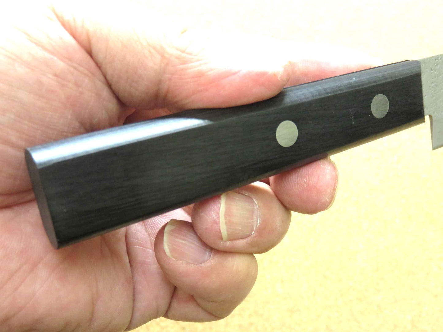Japanese Masamune Kitchen Yanagiba Knife 7.9" Nashiji Laminated plywood SEKI JAPAN