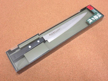 Japanese Masamune Kitchen Yanagiba Knife 7.9" Nashiji Laminated plywood SEKI JAPAN