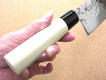 Japanese Masamune Kitchen Nakiri Vegetable Knife 6.7" Nashiji blade SEKI JAPAN