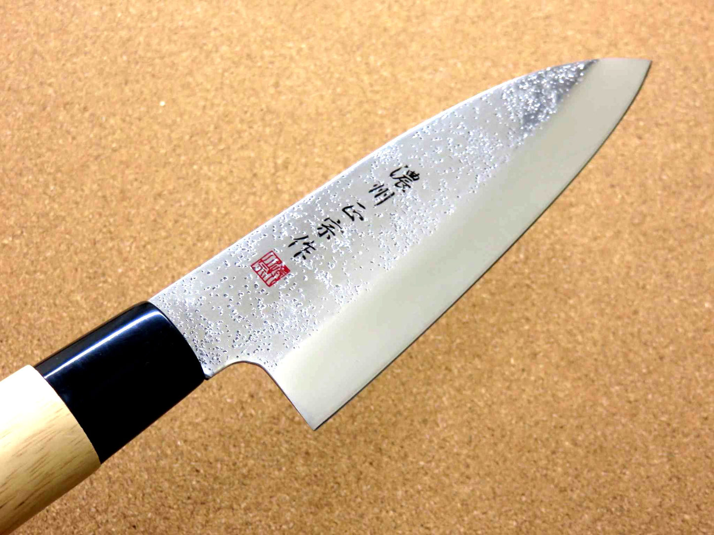 Japanese Masamune Kitchen Deba Knife 155mm 6.1 inch Nashiji blade SEKI JAPAN