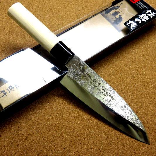 Japanese Masamune Kitchen Deba Knife 155mm 6.1 inch Nashiji blade SEKI JAPAN