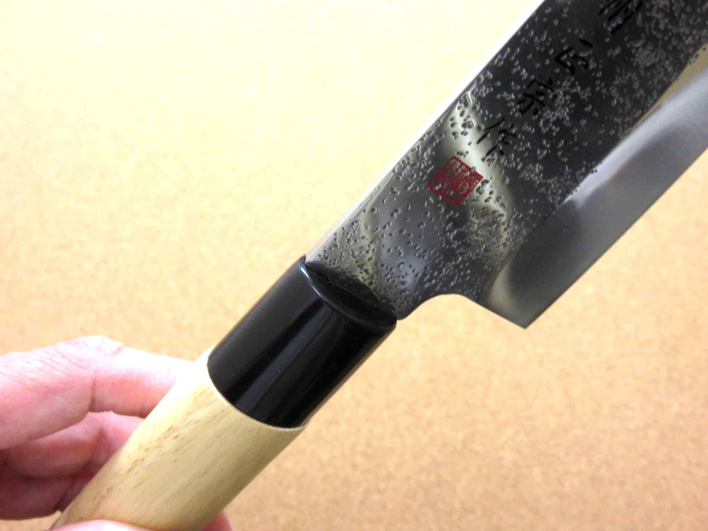 Japanese Masamune Kitchen Deba Knife 155mm 6.1 inch Nashiji blade SEKI JAPAN