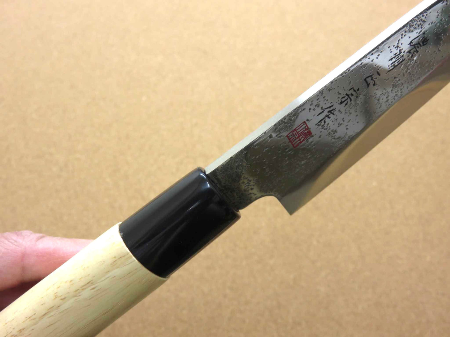 Japanese Masamune Kitchen Deba Knife 155mm 6.1 inch Nashiji blade SEKI JAPAN