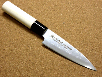 Japanese Masamune Kitchen Petty Utility Knife 4.7 inch Nashiji blade SEKI JAPAN