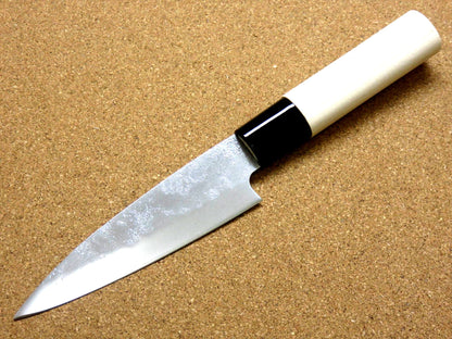 Japanese Masamune Kitchen Petty Utility Knife 4.7 inch Nashiji blade SEKI JAPAN