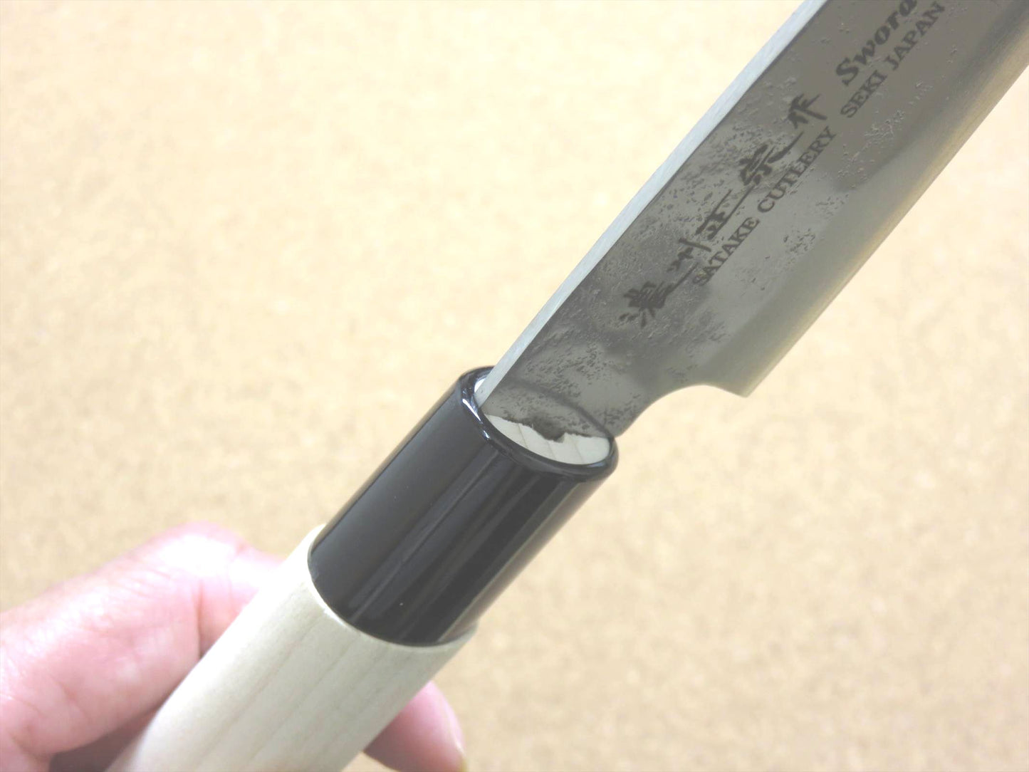 Japanese Masamune Kitchen Petty Utility Knife 4.7 inch Nashiji blade SEKI JAPAN