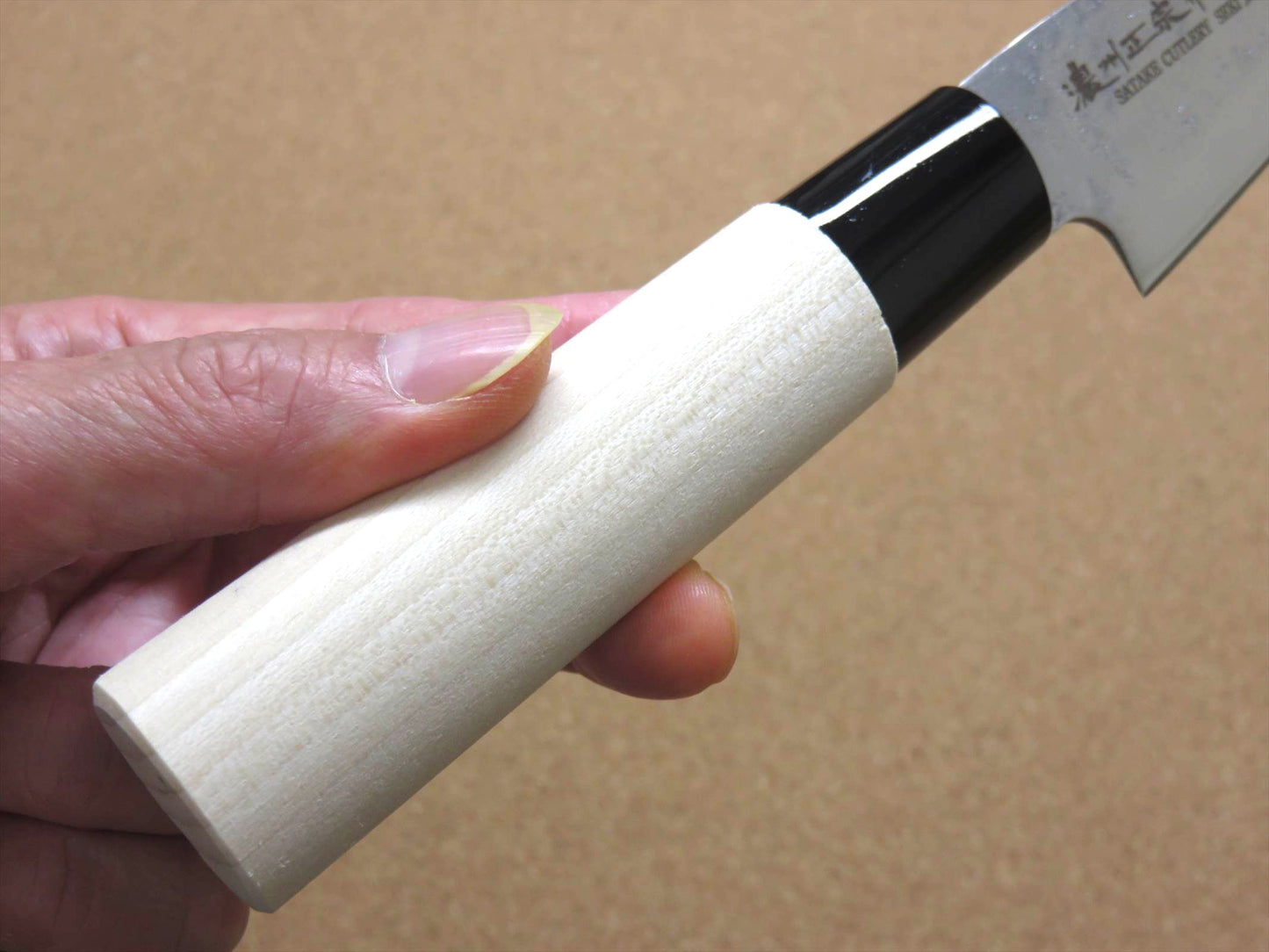 Japanese Masamune Kitchen Petty Utility Knife 4.7 inch Nashiji blade SEKI JAPAN