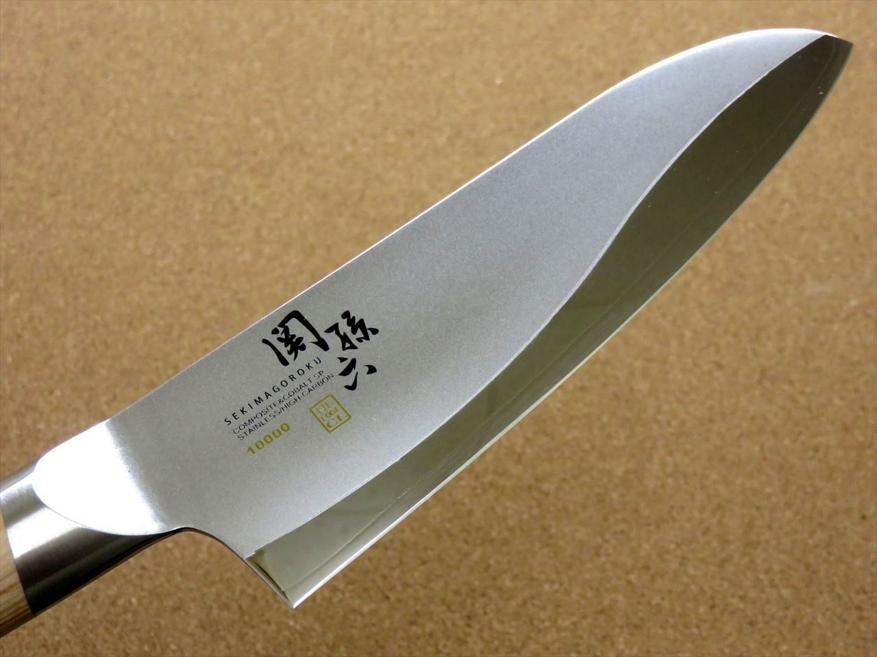 Japanese KAI SEKI MAGOROKU Kitchen Santoku Knife 165mm 6.5 inch 3 Laye –  jp-knives.com