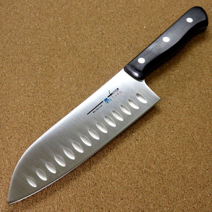 Japanese Kitchen Dimple Santoku Knife 170mm 6.7 inch Meat Fish cut SEKI JAPAN