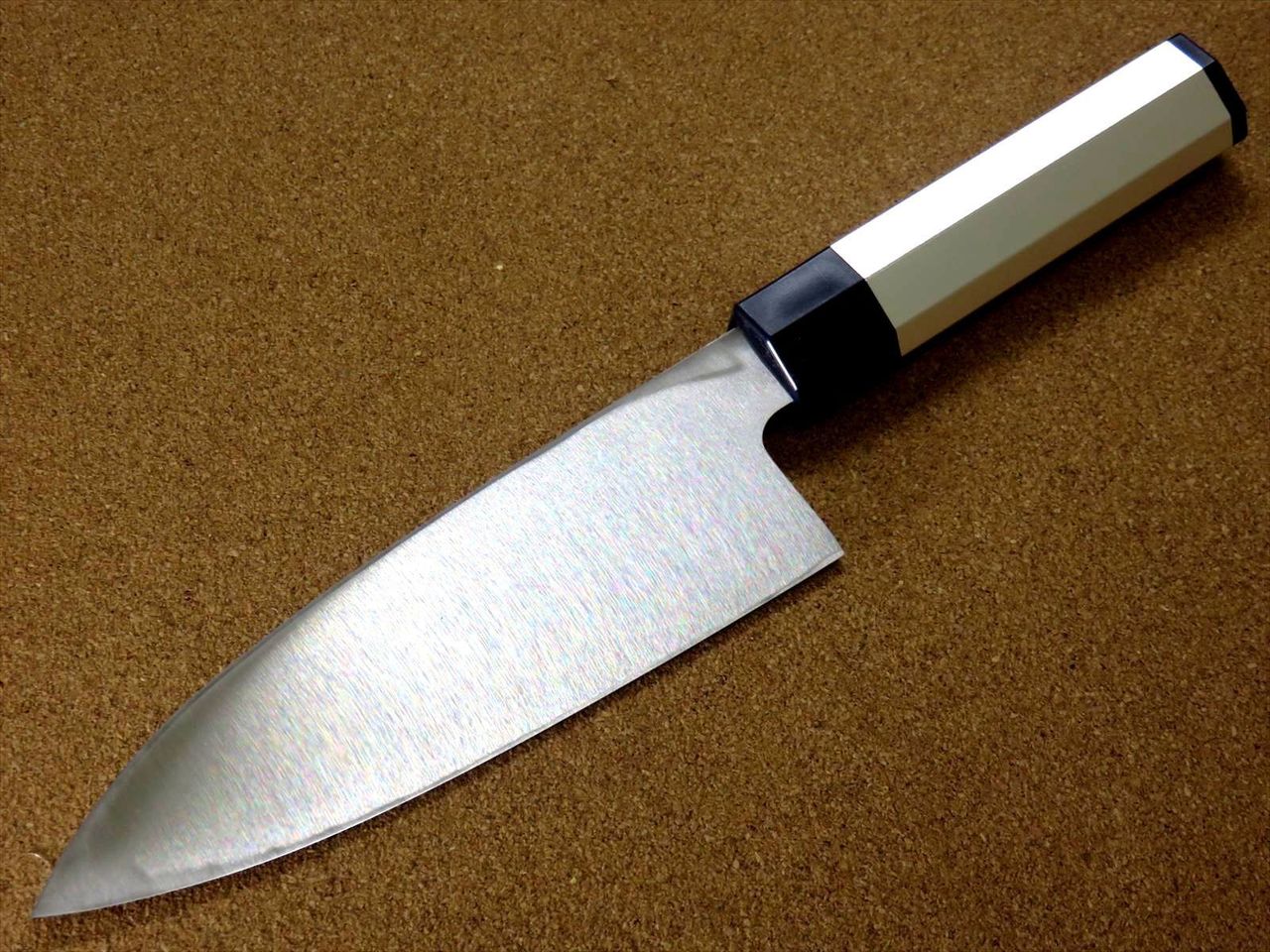 Japanese Kitchen Deba Knife 6.5 inch Aluminum Handle Single edged SEKI JAPAN