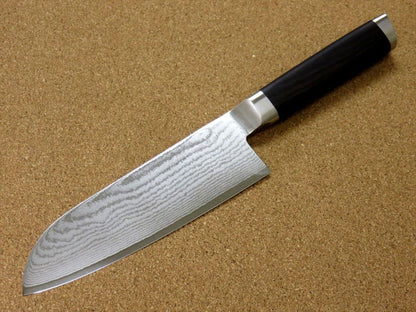 Japanese KAI SEKI MAGOROKU Kitchen Santoku Knife 145mm 6 in Damascus steel JAPAN