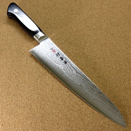 Japanese Kanetsune Kitchen Gyuto Chef Knife 210mm 8.3" VG-10 Damascus SEKI JAPAN
