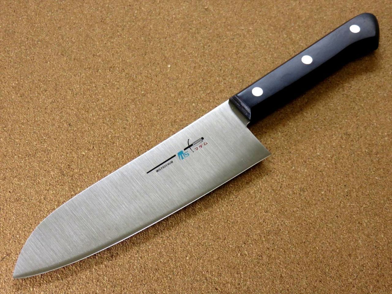 Japanese Kitchen Santoku Knife 170mm 6.7 inch Meat Fish cutting SEKI JAPAN Japon
