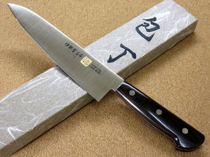 Japanese SETO ISEYA-D Kitchen Gyuto Chef's Knife 7.1" Black packer SEKI JAPAN