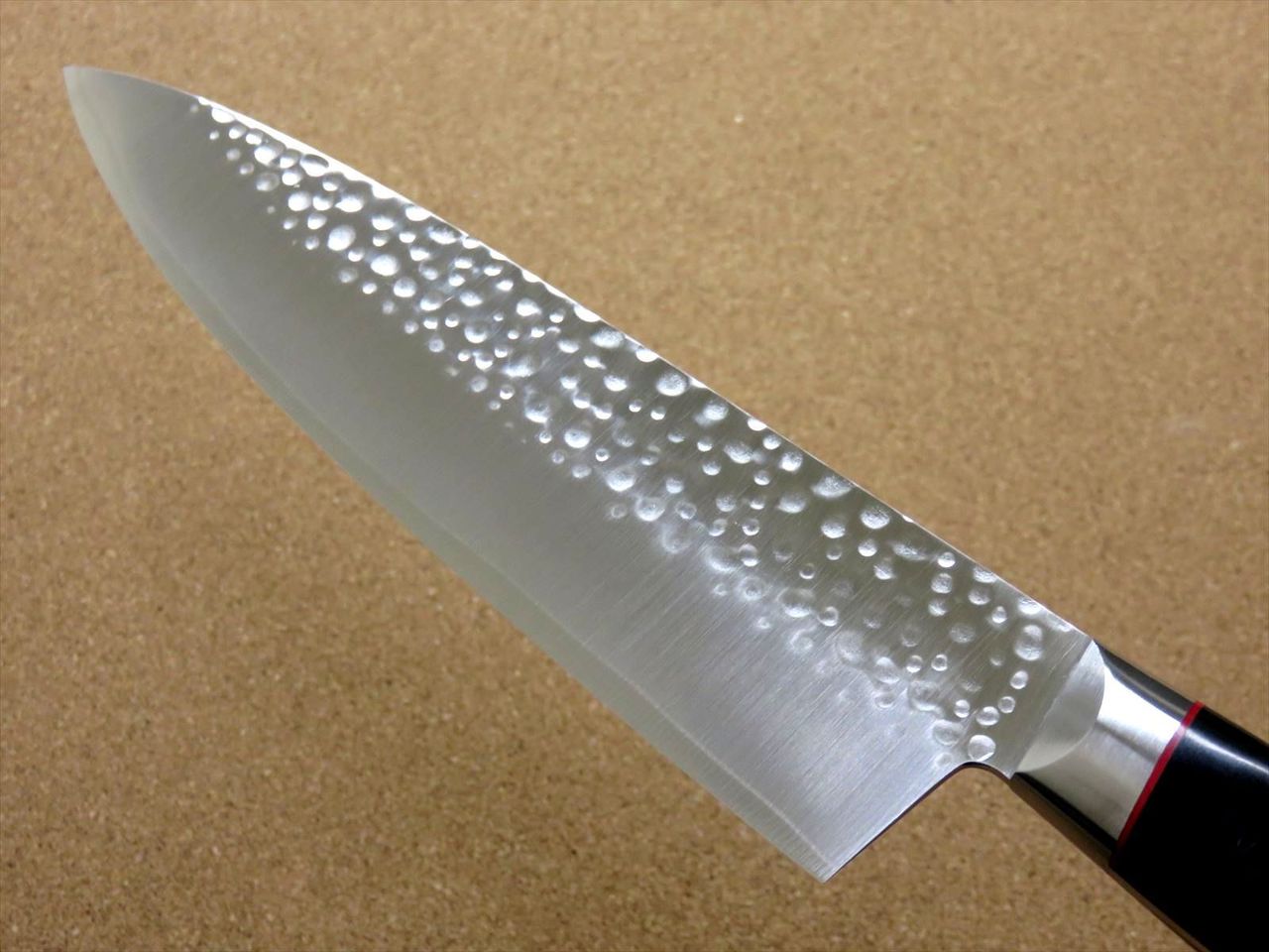 Japanese PRO-J Kitchen Gyuto Chef's Knife 200mm 7.9" Hammer Forged SEKI JAPAN
