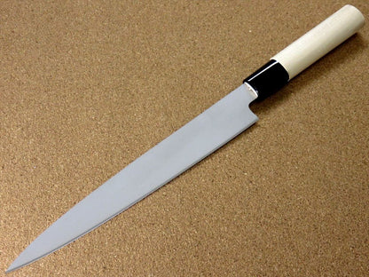 Japanese Masamune Kitchen Sashimi Yanagiba Knife 8.1" Nashiji blade SEKI JAPAN