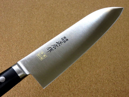 Japanese Masahiro Kitchen Santoku Knife 6.9 inch MV Honyaki Meat Fish SEKI JAPAN