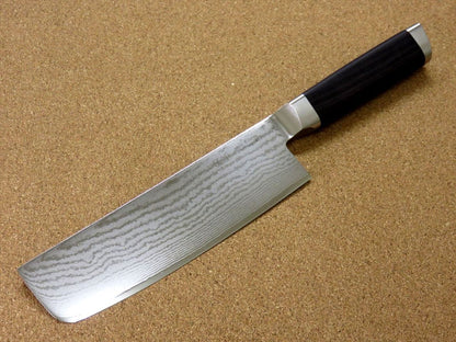 Japanese KAI MAGOROKU Kitchen Nakiri Knife 165mm 6 1/2 inch Damascus steel JAPAN