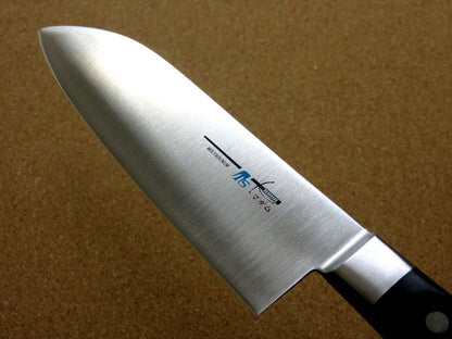 Japanese Kitchen Santoku Knife 170mm 6.7 inch Meat Fish cut Bolster SEKI JAPAN