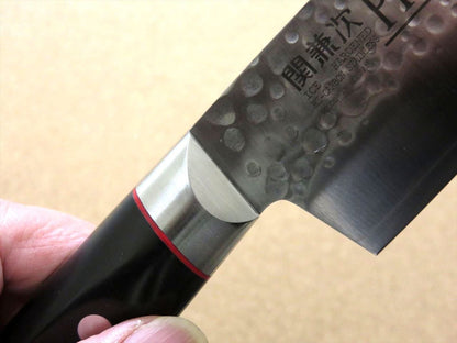 Japanese PRO-J Kitchen Gyuto Chef's Knife 200mm 7.9" Hammer Forged SEKI JAPAN