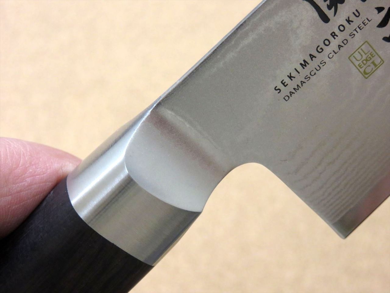 Japanese KAI MAGOROKU Kitchen Santoku Knife 165mm 6 1/2 in Damascus steel JAPAN