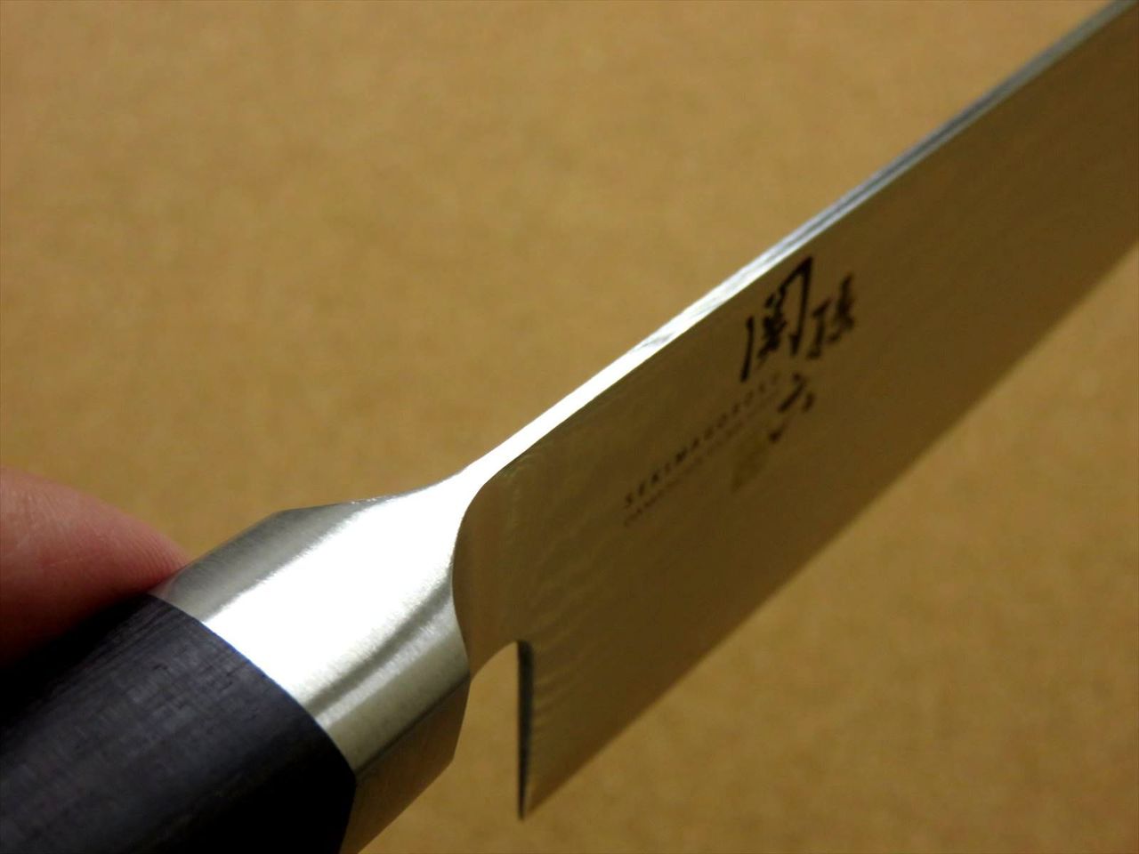 Japanese KAI MAGOROKU Kitchen Nakiri Knife 165mm 6 1/2 inch Damascus steel JAPAN
