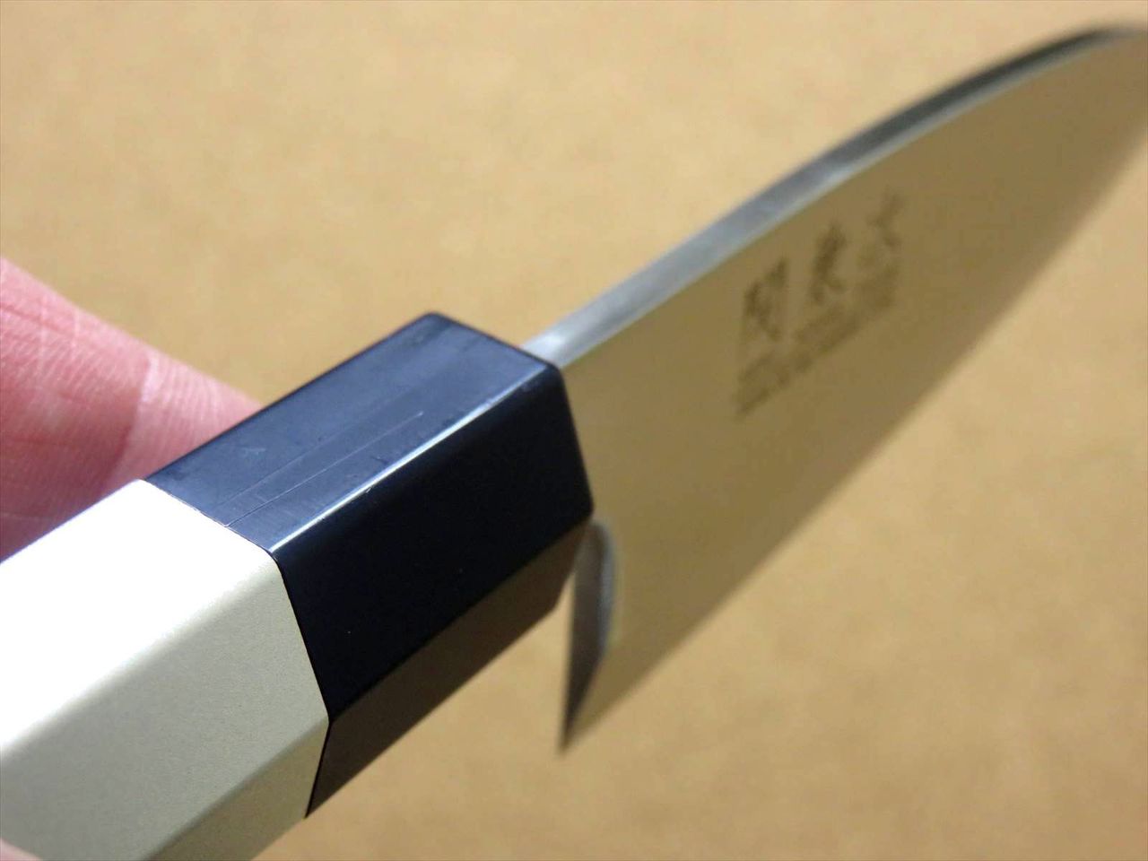 Japanese Kitchen Deba Knife 4.7 inch Aluminum Handle Single edged SEKI JAPAN