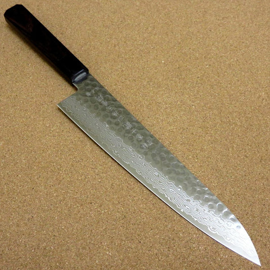 Japanese Kitchen Gyuto Chef's Knife 240mm 9.4 inch Damascus 45 Layers SEKI JAPAN