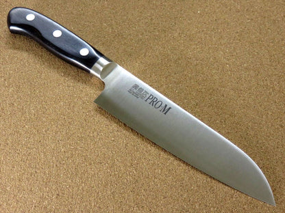 Japanese PRO-M Kitchen Santoku Knife 6.7" All purpose Meat & Fish cut SEKI JAPAN