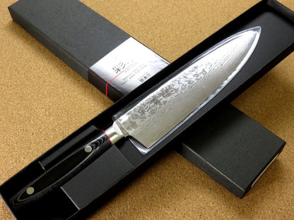 Japanese SAIUN Kitchen Gyuto Chef's Knife 200mm 7.9" VG-10 Damascus SEKI JAPAN