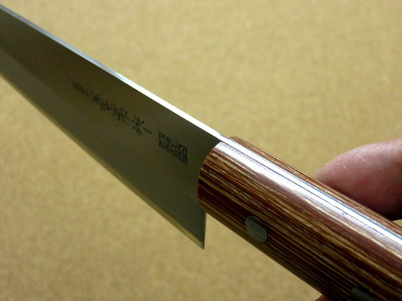 Japanese Kanetsune Kitchen Gyuto Chef's Knife 180mm 7.1 inch Warikomi SEKI JAPAN