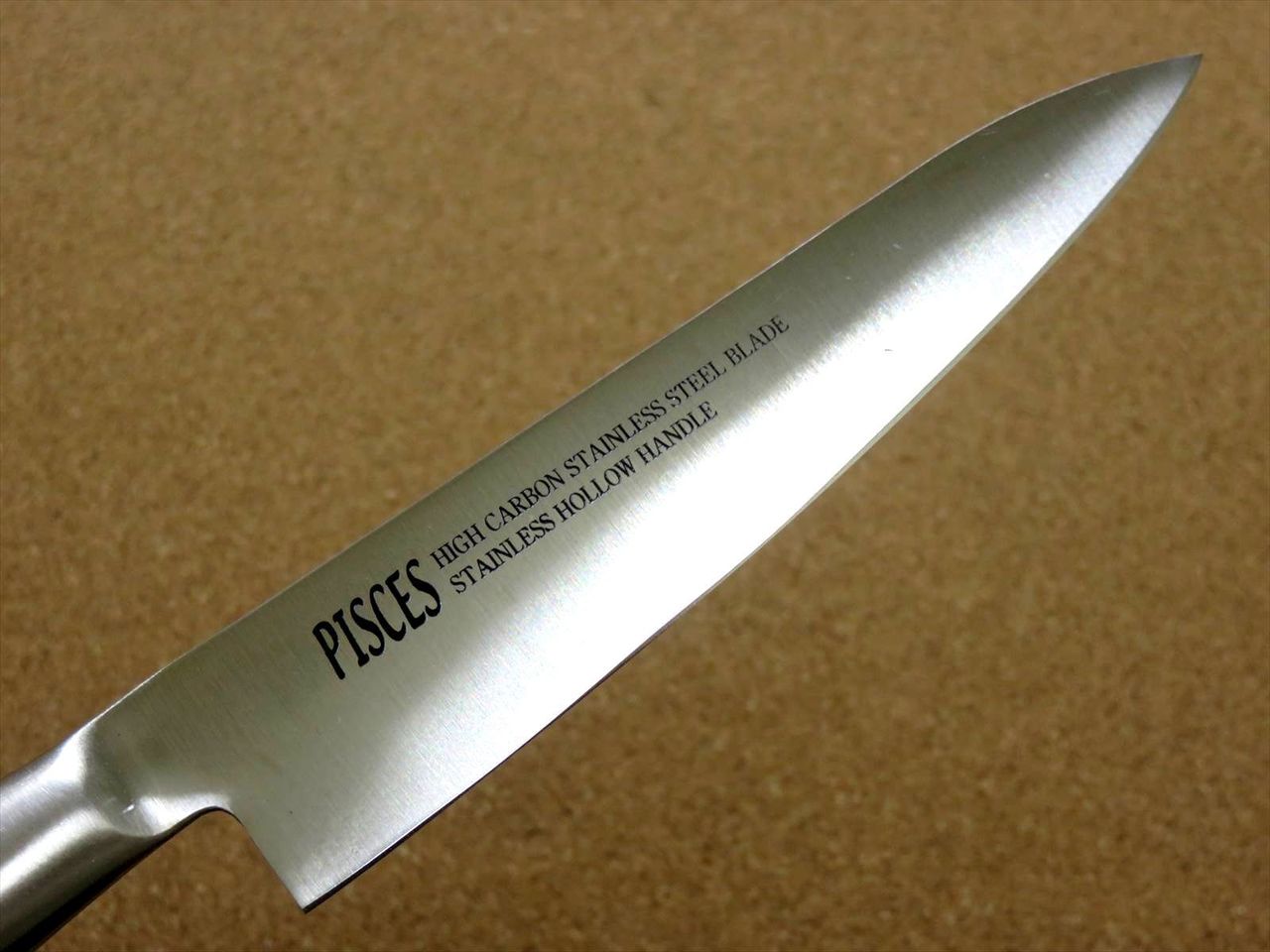 Japanese Pisces Kitchen Petty Utility Knife 5.5 inch Stainless Handle SEKI JAPAN