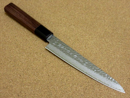 Japanese Kitchen Petty Utility Knife 150mm 5.9 inch Damascus 45 Layer SEKI JAPAN
