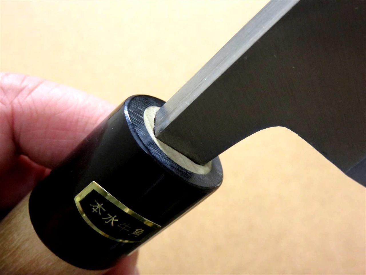 Japanese Kitchen Deba Knife 180mm 7.1 inch White Steel Shirogami #3 SEKI JAPAN