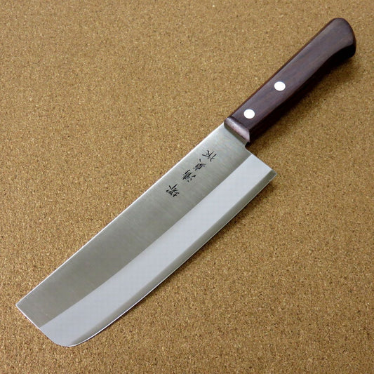 Japanese Sakai Kitchen Nakiri Vegetable Knife 6.3" Lightweight 90g SEKI JAPAN