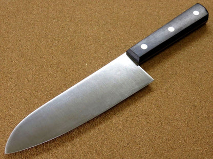 Japanese Masahiro Kitchen Santoku Knife 6.7" Molybdenum Carbon Steel SEKI JAPAN
