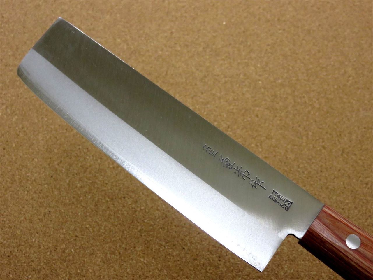 Japanese Kanetsune Kitchen Nakiri Vegetable Knife 165mm 6.5" Warikomi SEKI JAPAN