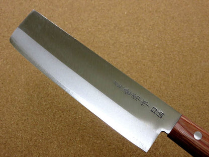 Japanese Kanetsune Kitchen Nakiri Vegetable Knife 165mm 6.5" Warikomi SEKI JAPAN