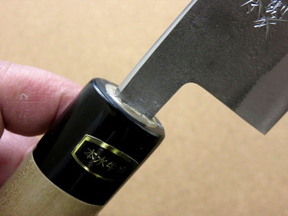 Japanese Kitchen Santoku Knife 165mm 6 1/2 inch Nashiji VG1 Stainless SEKI JAPAN