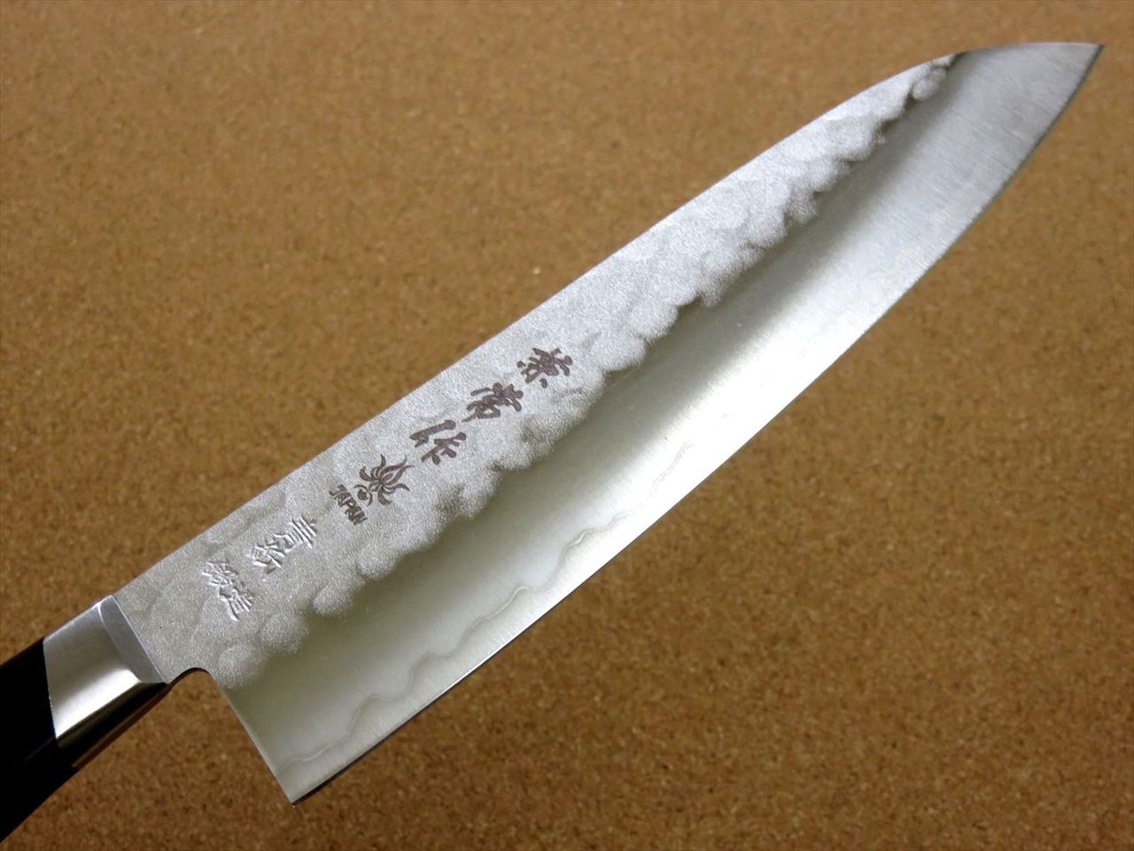 Japanese Kanetsune Kitchen Gyuto Chef Knife 7.9" Carbon Blue Steel #2 SEKI JAPAN