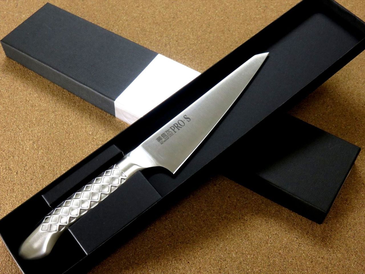Japanese PRO-S Kitchen Boning Knife 145mm 5.7 inch Stainless Handle SEKI JAPAN