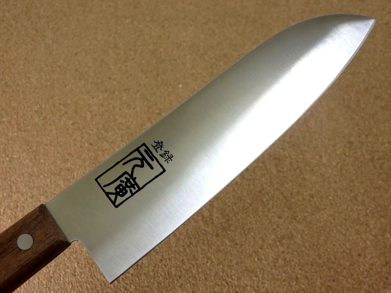 Japanese Kitchen Santoku Knife 170mm 6.7 inch 80g Meat & Fish cutting SEKI JAPAN