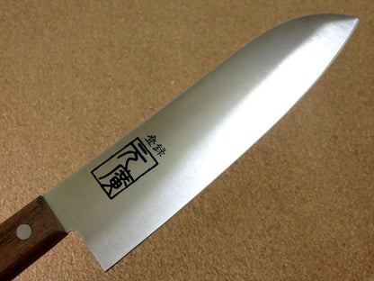 Japanese Kitchen Santoku Knife 170mm 6.7 inch 80g Meat & Fish cutting SEKI JAPAN