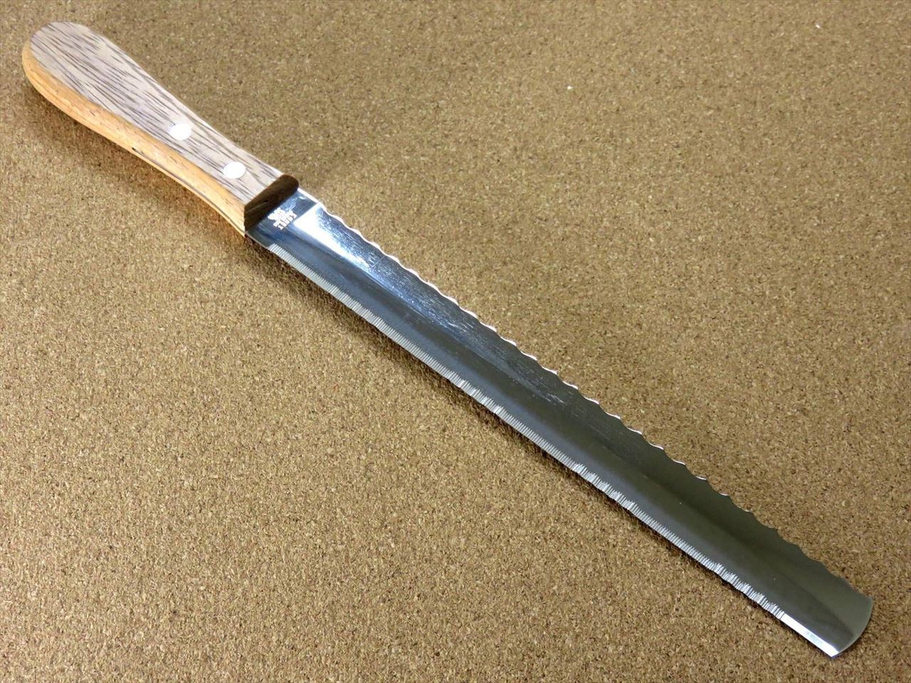 Japanese Kitchen Bread Tomato Knife 8.7 inch Serrated & Wave Double edged JAPAN