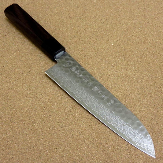 Japanese Kitchen Santoku Knife 180mm 7.1 inch Damascus 45 Layers from SEKI JAPAN