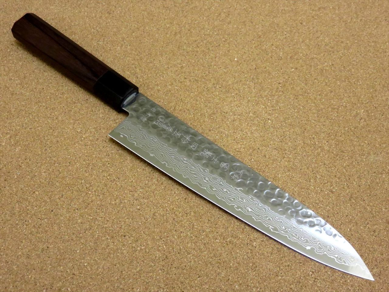 Japanese Kitchen Gyuto Chef's Knife 210mm 8.3 inch Damascus 45 Layers SEKI JAPAN