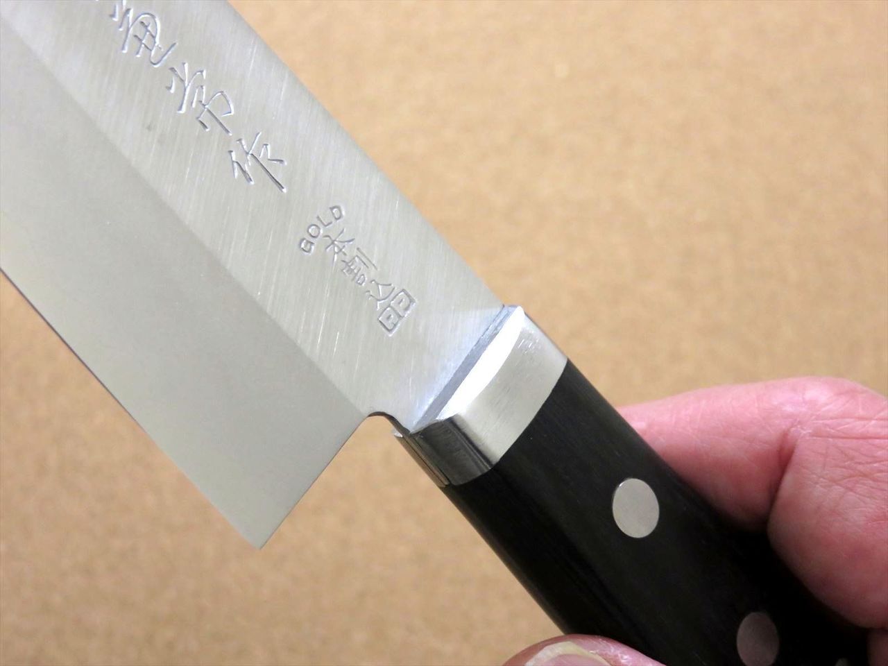 Japanese Kanetsune Kitchen Gyuto Chef's Knife 7.1 inch VG-10 3 layers SEKI JAPAN