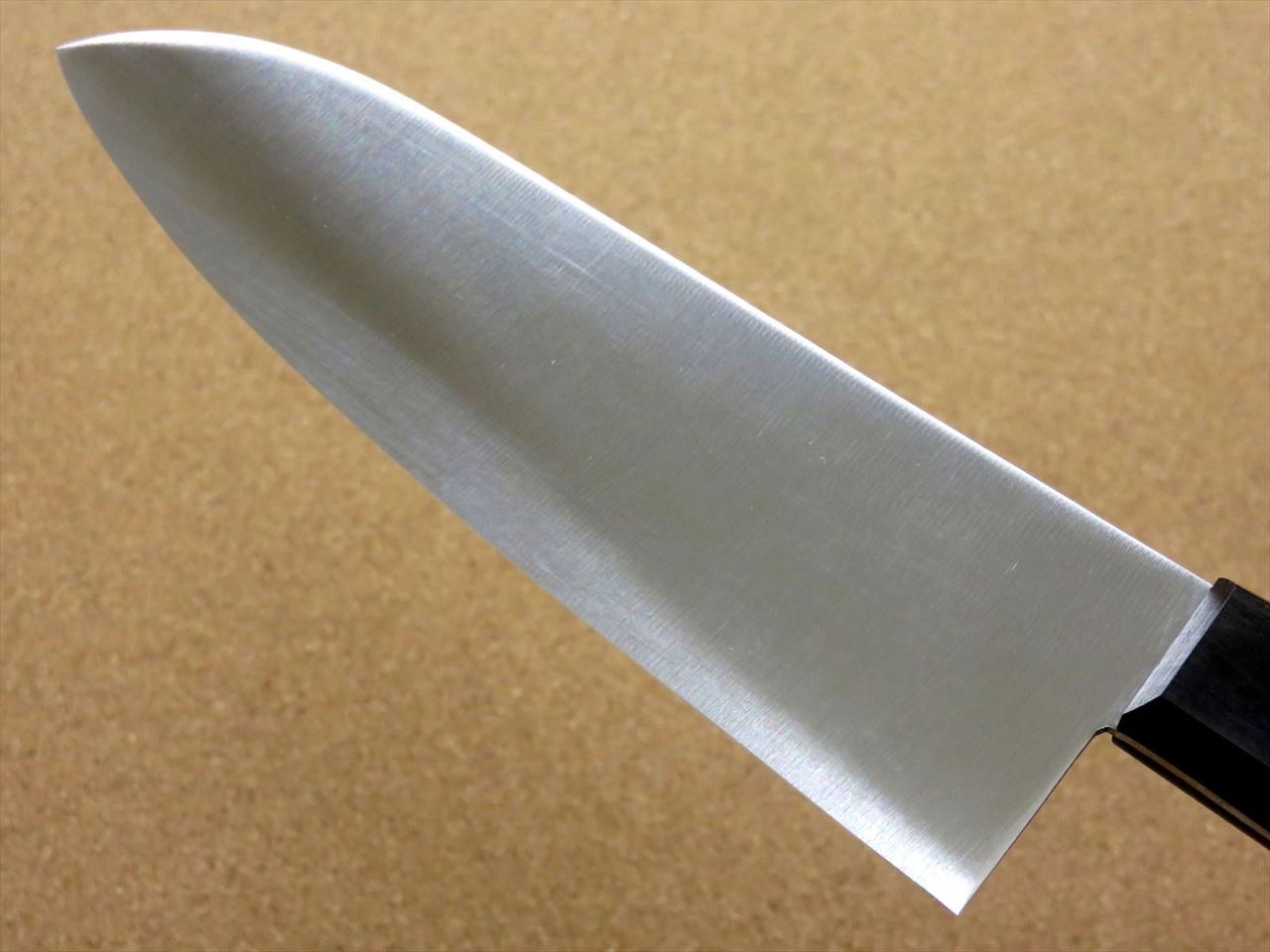 Japanese Masahiro Kitchen Santoku Knife 6.7" Molybdenum Carbon Steel SEKI JAPAN