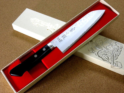 Japanese Kitchen Santoku Knife 170mm 6.7inch VG10 Damascus Multilayer SEKI JAPAN