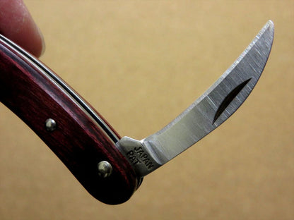 Japanese Sommelier Knife Corkscrew Wine Bottle Opener Red Plywood SEKI JAPAN